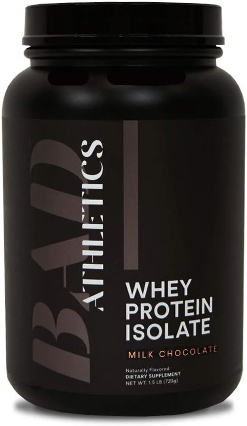Bad Athletics Milk Chocolate Grass Fed 100% Whey Protein Powder